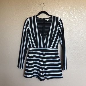 Urban Outfitters Striped Romper